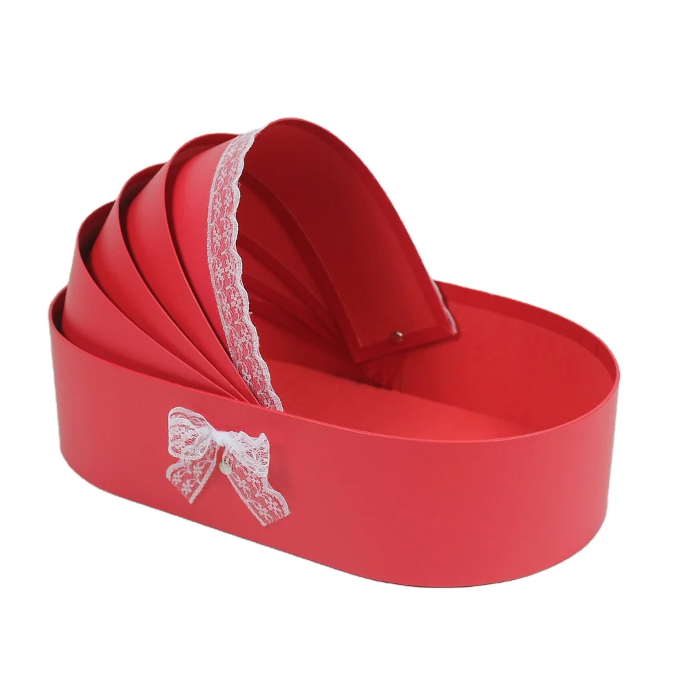 Cute Baby Gift Box Baby Cradle Paper Box Birthday Valentine