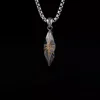 Vintage Square Pearl Necklace 60+5CM