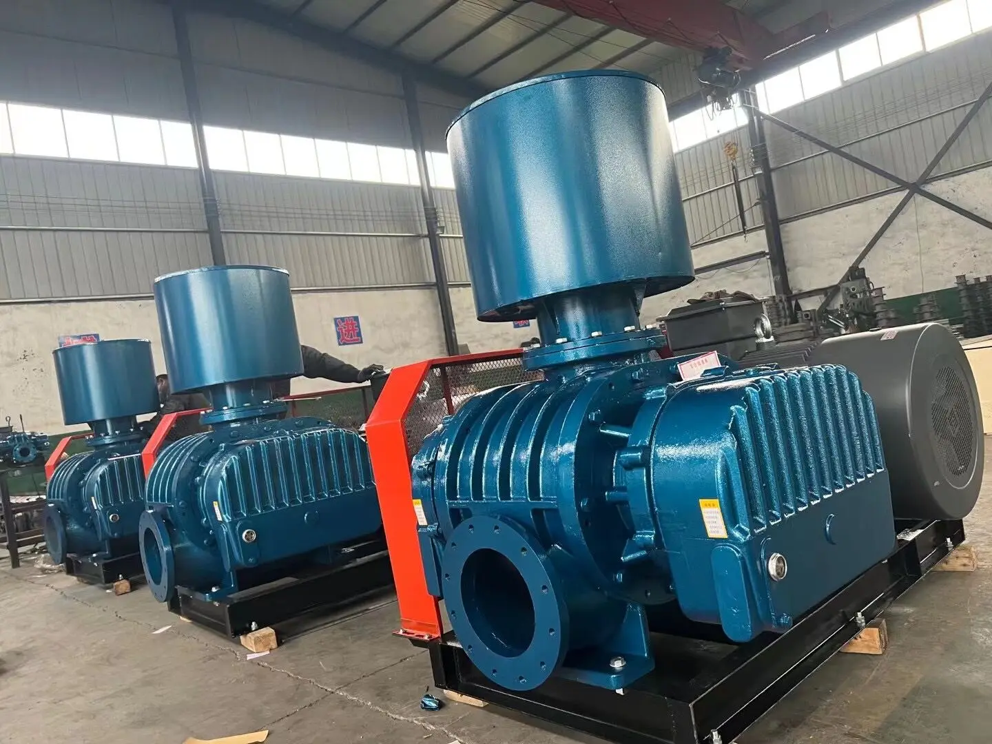 45kw With Or Without Motor Blower Root Blower - Buy Industri Blower ...