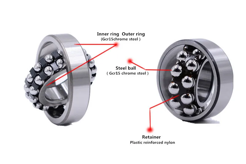 1312K+H312 Self-Aligning Ball Bearing 11311