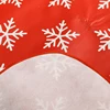 Flocons de neige rouge