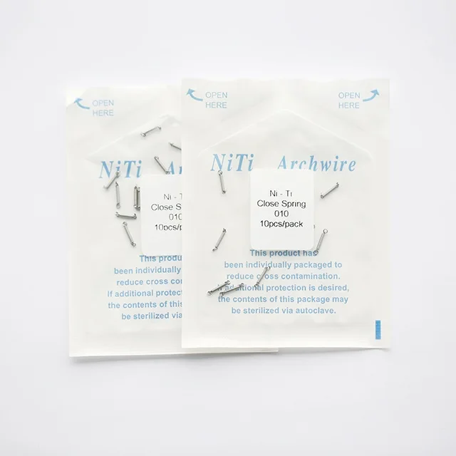 
Супер эластичный ортодонтический стоматологический нити-провод, стоматологический материал, ортодонтическая проволока для стоматологического кронштейна 