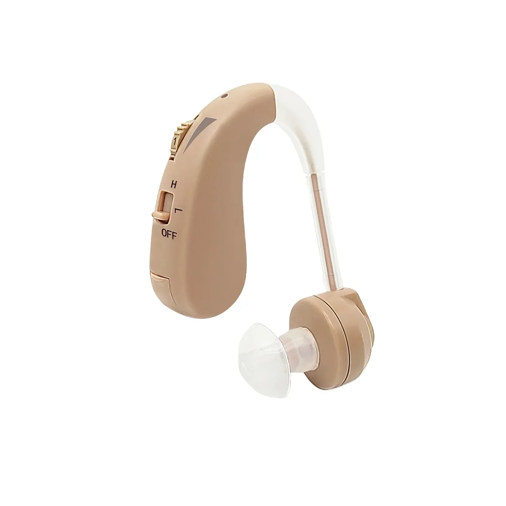 BTE digital hearing aid with T-coil function for hearing loss deafness low price listening devices (VHP-220T)