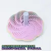 10cm rainbow spiral flower