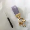 Purple leather/Metal (Pearl Gold)