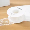 Bow lace white
