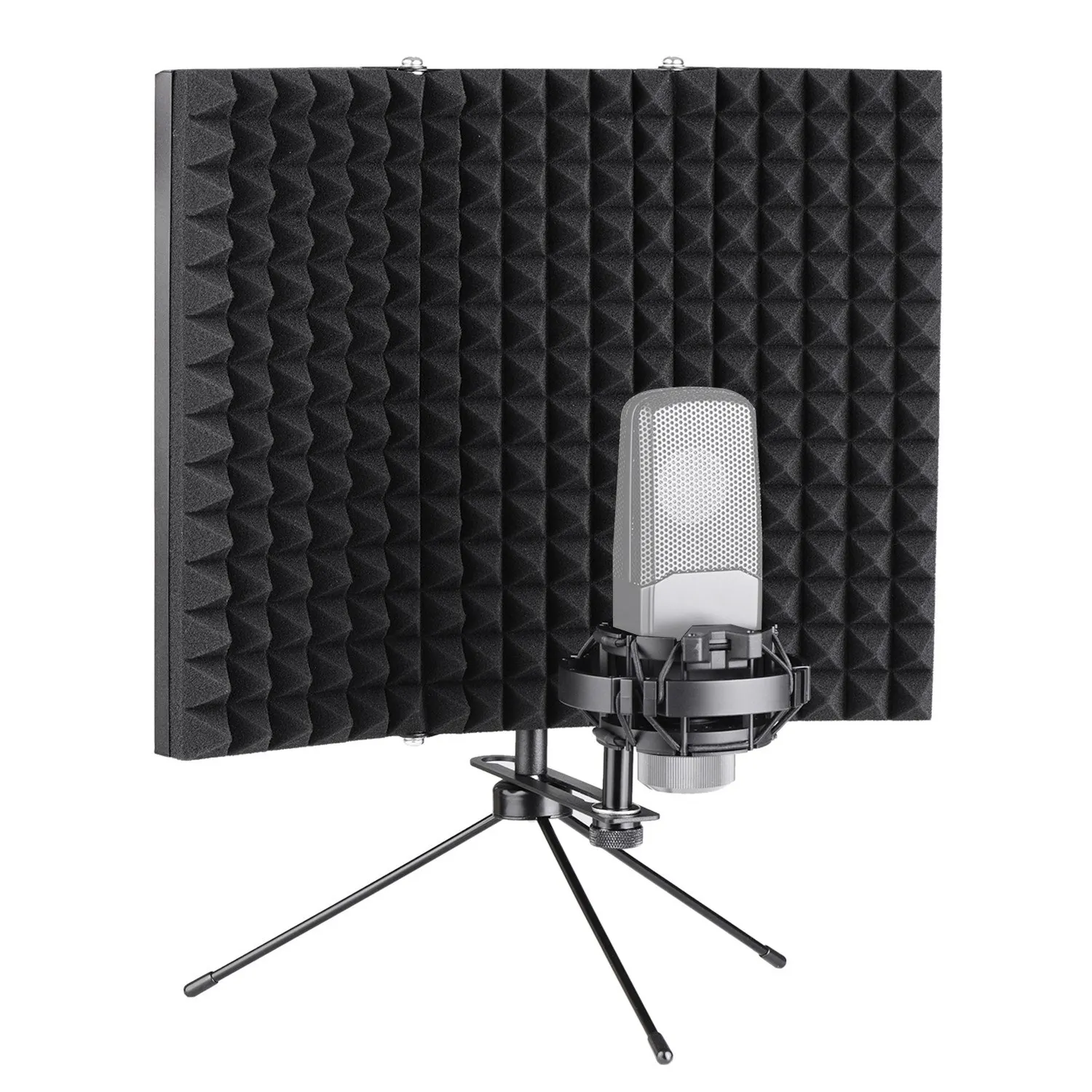 Professional Studio Recording Microphone Isolation Shield Pop Filter  Microphone Wind Screen With High Density Eva Foam - Buy Microphone  Isolation Shield,Studio Recording Microphone Isolation Shield,Microphone  Wind Screen Product on 