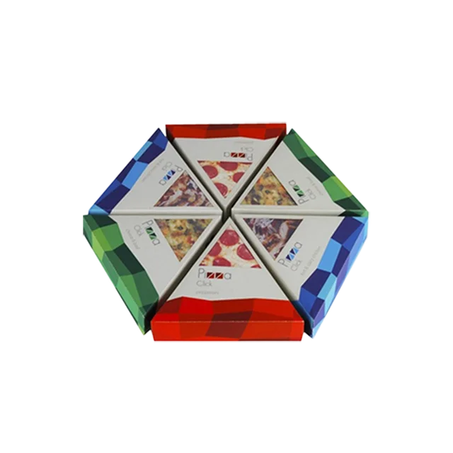 Wholesale High Quality Factory Custom Pizza Box in Stock Round Pizza Box Octagon