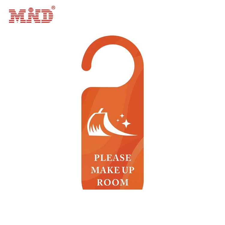 Оптовая продажа с фабрики высечка дверная вешалка для отеля пластиковая