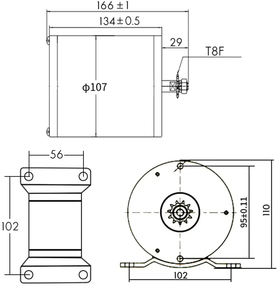 kunray 48v 2000w mid drive motor Alibaba