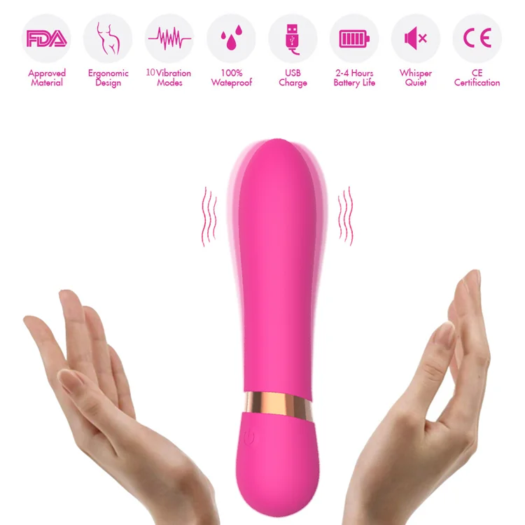 Mini G Spot Vibrator Custom Silicone Woman G Spot Massager Powerful Vibrating Stimulator Small Quiet Wand Vibrators Mini G Spot Vibrator Custom Silicone Woman G Spot Massager Powerful Vibrating Stimulator Small Quiet Wand Vibrators