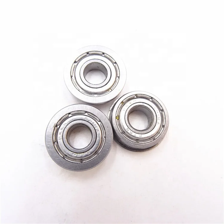 Flange Bearings Robot Parts FR5ZZ Deep Groove Ball Bearing Small Size