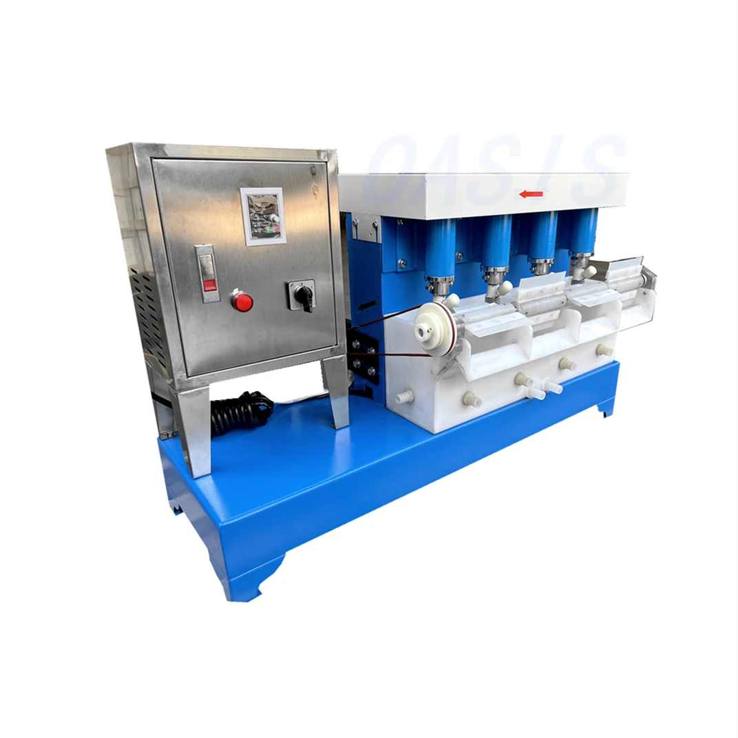Customized Lab Mining test Equipment Polyurethane Tank Multiple Cell Continuous Flotation Machine for Ace Material