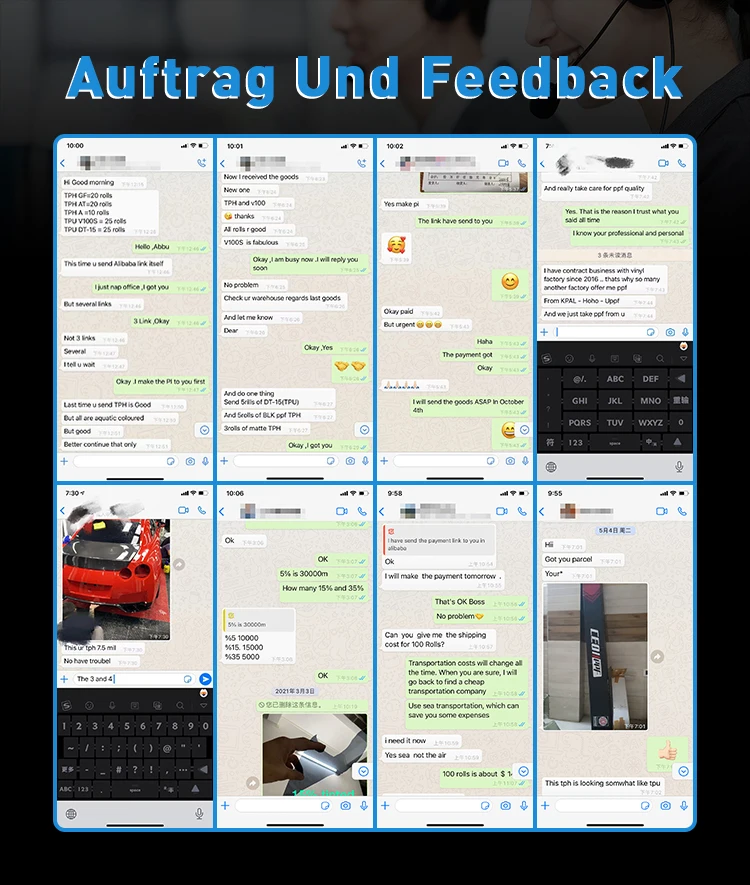 Clear Color Luxury Design Paint Protection Film with 5 Years Warranty TPH Material PPF Film