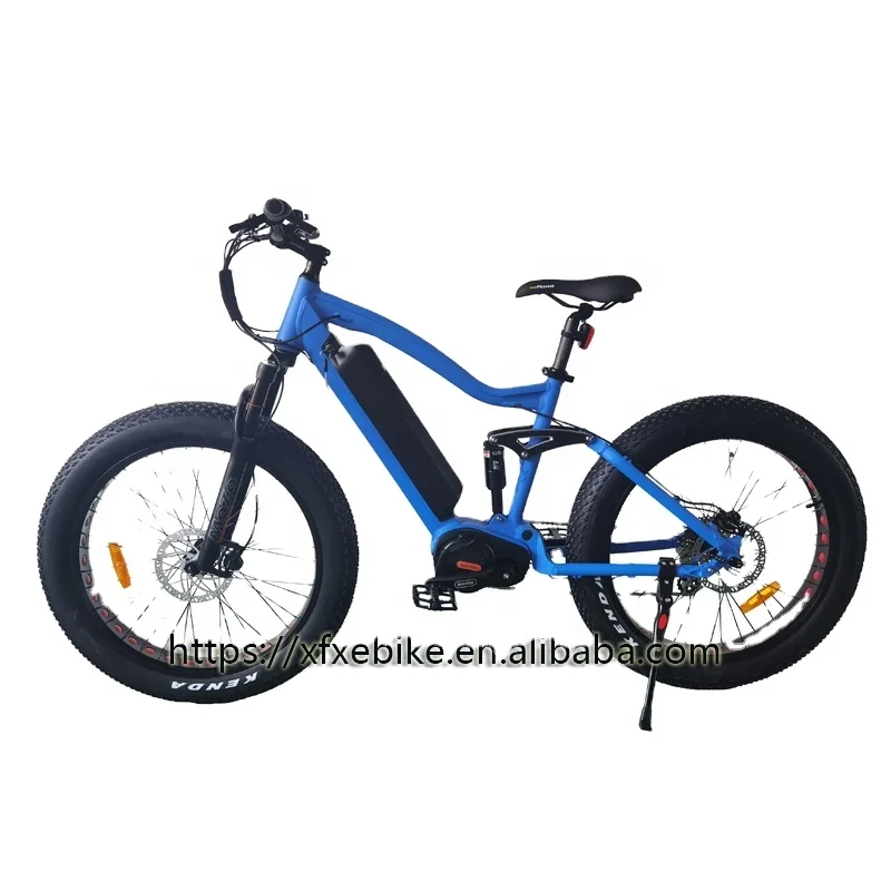 2020 New Offroad Mid Drive Motor Mountain Electrical Bicycle 26inch 750W Fat Tire Electric Bike