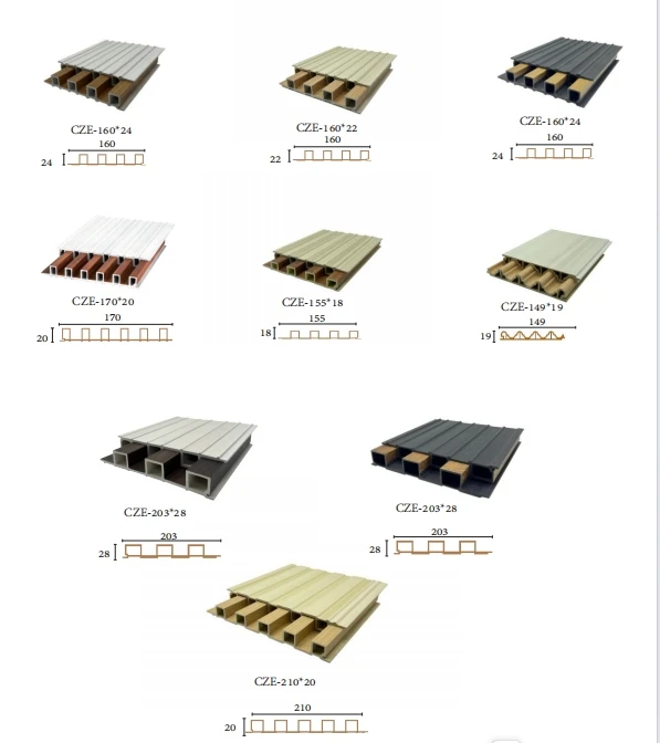 Fluted Cladding Wpc Wall Wood Composite Wpc Wall Panel Fluted Panel For ...