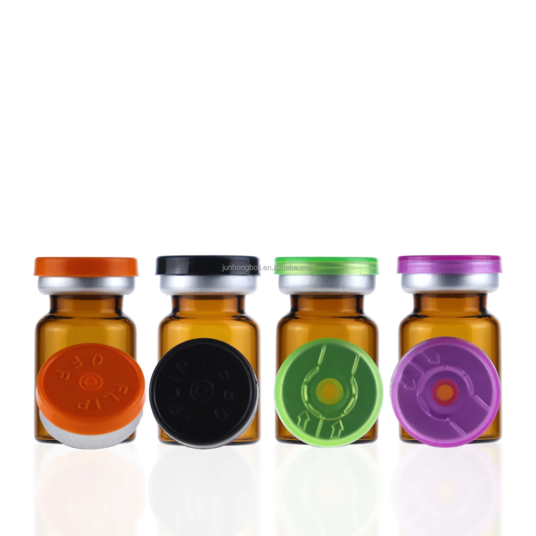 Sample Vials Colorfull Clear Glass Sample Vial Liquid Sampling Sample Glass Bottle 5ml ...