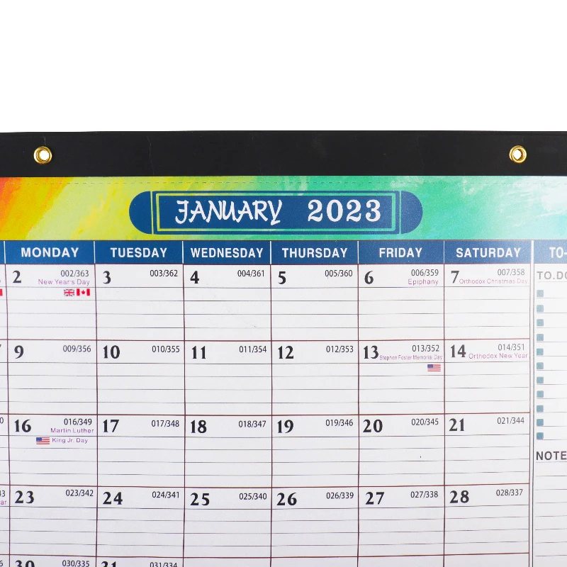 2023 2024 Custom Printing Monthly Large Desk Pad Calendar Table