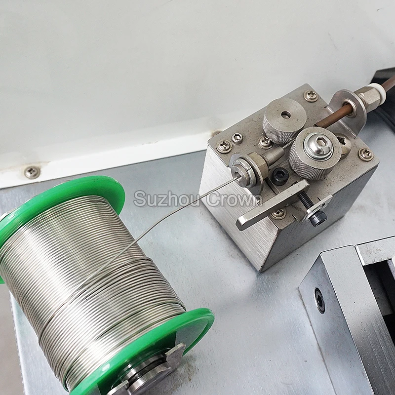 Fully Automatic Wire Cutting Stripping and Crimping Machine One End Tinning Can Process 5 Wires at Same Time