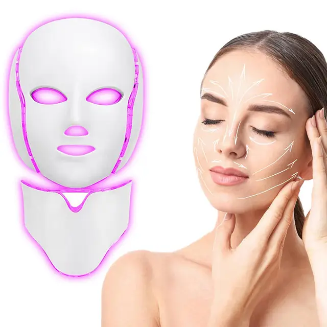 2024 LED Face Mask Anti-aging Moisturizing Wrinkles Beauty Salon Led Mask Free Shipping