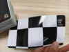 white and black grid