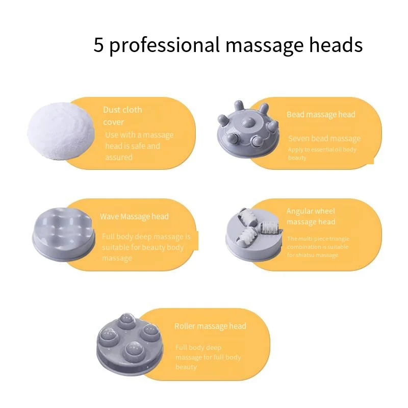 Mini Handheld Fat Pushing Remover Burning Cellulite Body Massage Vibrator Machine Tool ,Belly Fat Massager for Promoting Fat