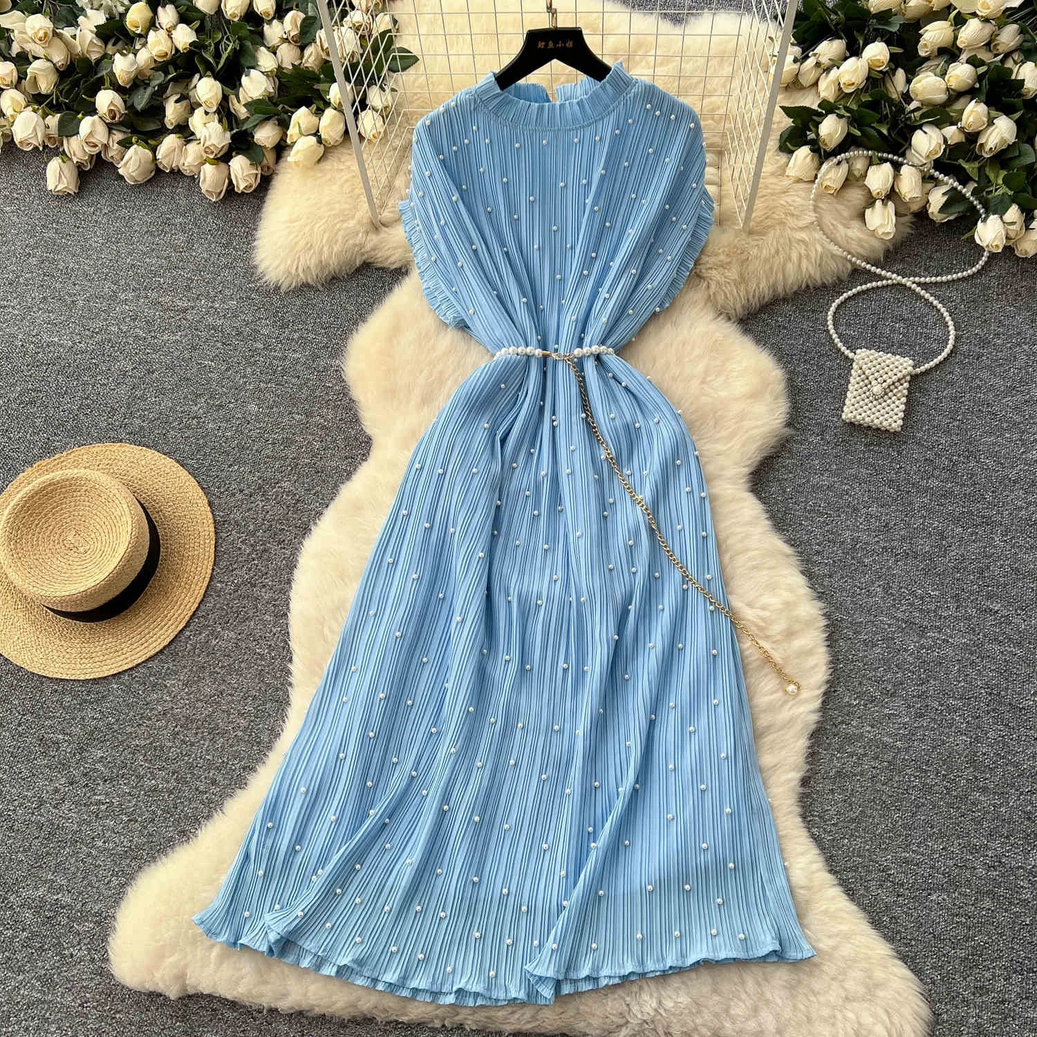 strapless corset long dress Idyllic | Cream Strapless Corset Style Fishtail Maxi Dress