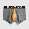 Grey# black band- yellow pouch