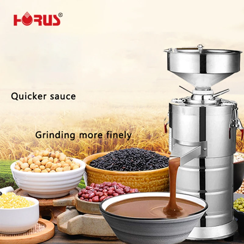 Horus Automatic Peanut Butter Tahini Multifunctional Making Machine Commercial for Sale