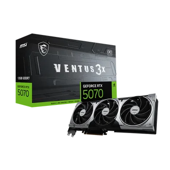 2025 New MSI GeForce RTX 5070 12G VENTUS 3X OC RTX5070 Ti Graphics Card Gaming GPU Video Card 5070TI Gaming Desktop RTX 5070