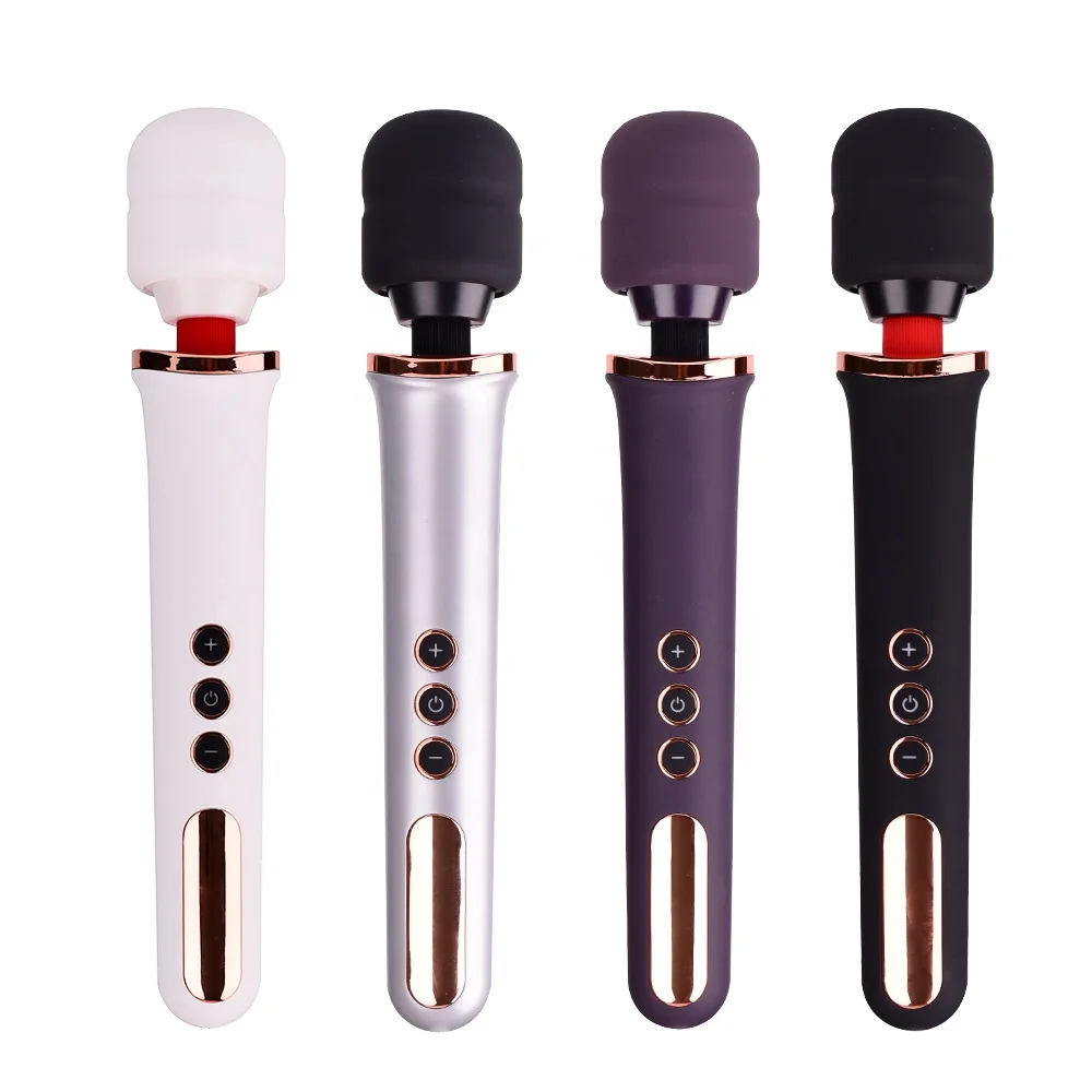 Powerful Wand Vibrator Magic Wand Massager, Clitoral Stimulator Big Head  Vibrator Dildo Sex Toys for Women Huge Body Massager
