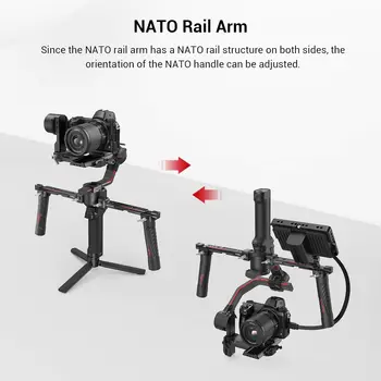 SMALLRIG Dual Handle Handgrip for for RS2 / RSC2 / RS3 / RS3 Pro Gimbal - 3027 detail image