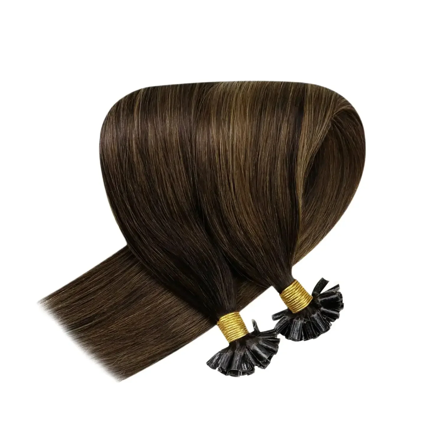 U-tip Extensions Aus Echtem Remy-haar Für Natürliches Haarvolumen_voghion.com
