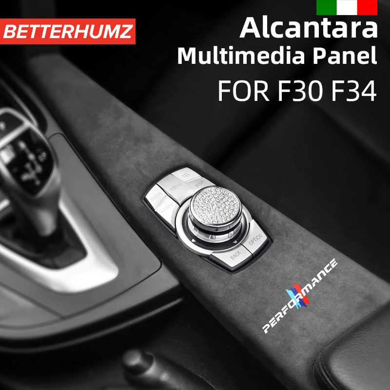 Alcantara Wrap Car Multimedia Button Panel ABS Cover Trim M Performance  Decorazione Interna BMW F21 2012 2019 Serie 1220H Da 69,84 €