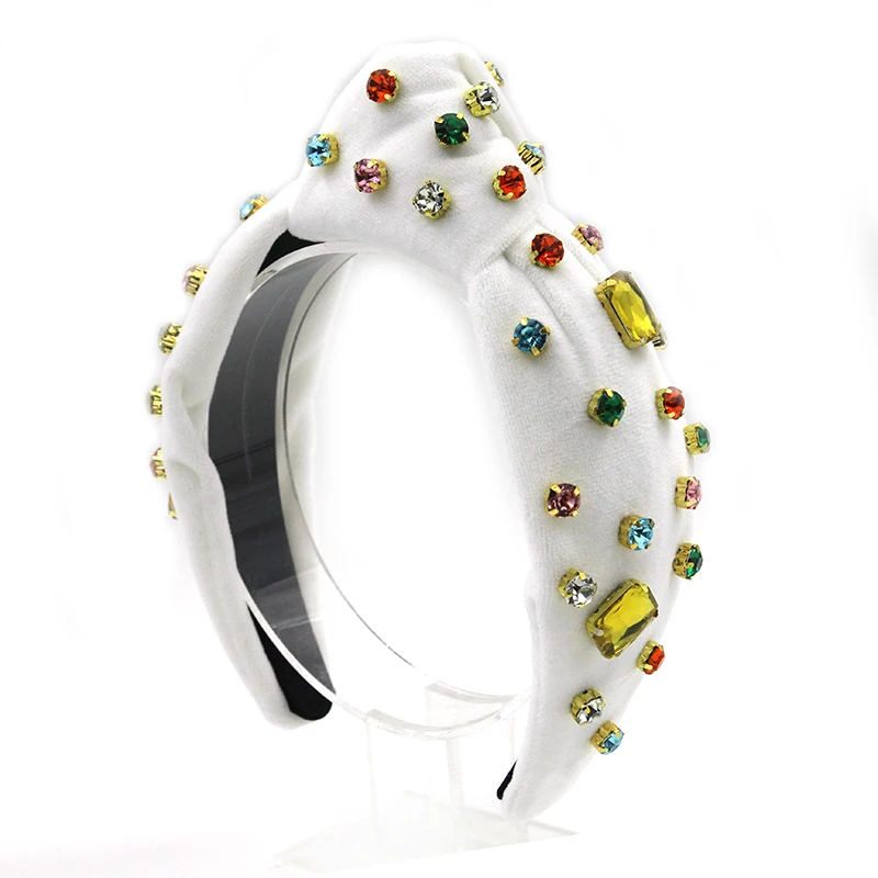 Shenglan 2023 Valentine's Day Headband With Colorful Rhinestones