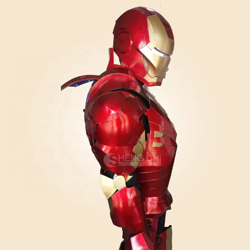 LED Robot Costume Adult Cosplay Giant Robot Costume for Iron Man Suit Robot Transformer Costume