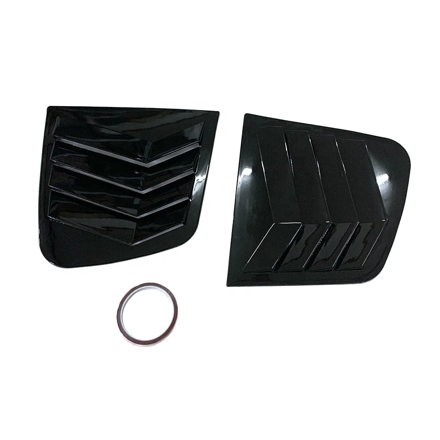 Window Louvers for Kia KX5 Sportage 2015 - 2018 Rear Side Window Louvers Air Vent Scoop Shades Cover Blinds Exterior Accessories