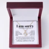 Necklace + Gold Card Gift Box LED