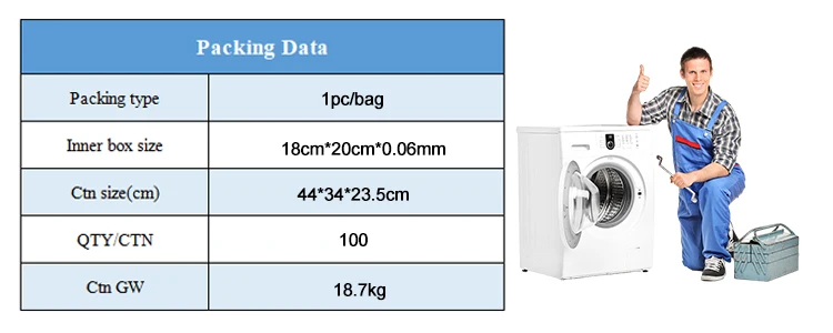 Clothes Dryer Parts Can be customized Dryer Drum Support Roller 303373K dryer spare parts supplier