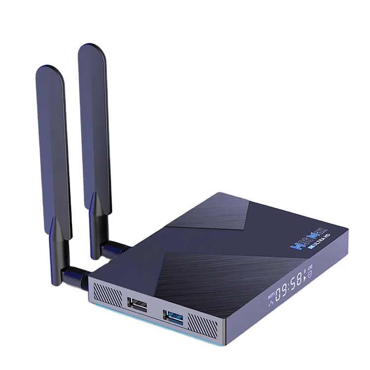 H96 Max V58 Smart TV Box - Android 12, Rockchip RK3588, 8K, 8/64GB - Neuve