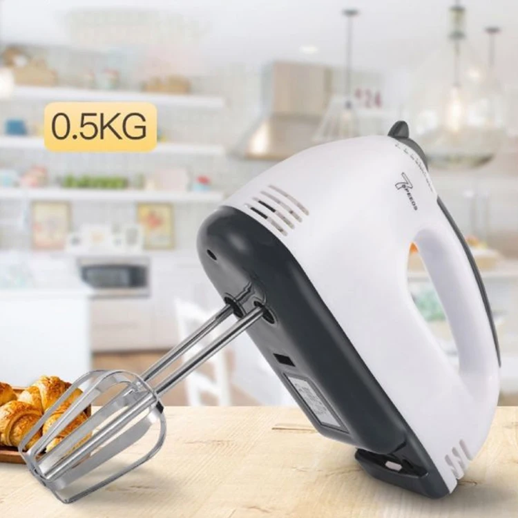 P1337 Multifunctional Mini 7 Speed Electric Handheld Mixer Egg Beater Automatic Cream Food Cake Baking Dough Mixer Food Blender