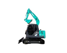 Used Original Japan Kobelco SK75-8 Mini Crawler Backhoe Excavator SK70 Automation with Core Engine on Sale
