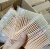 Pennello per ciglia color crema da 50 pezzi/borsa