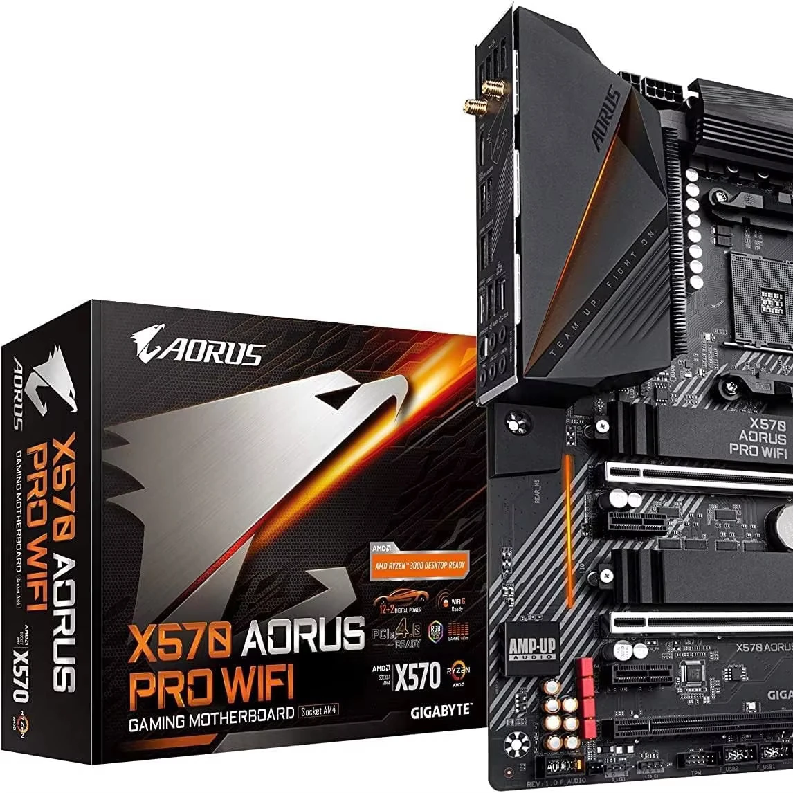 Gigabyte X570 Aorus Pro WiFi ATX Motherboard AM4 Socket