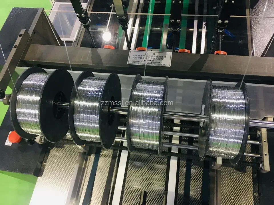 Automatic Booklet Maker A3 Catalog Folding Machine A4 Staple Binding Brochure Staple Saddle Stitch