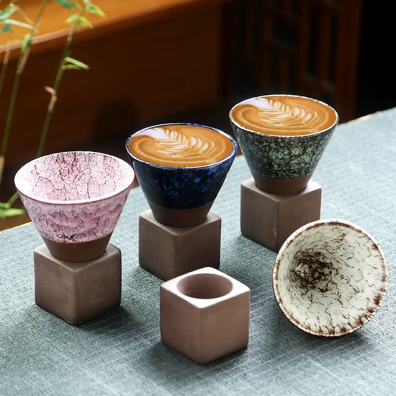 Factory Sale Funnel Cone Shape Vintage Arabic Coffee Cup Creative