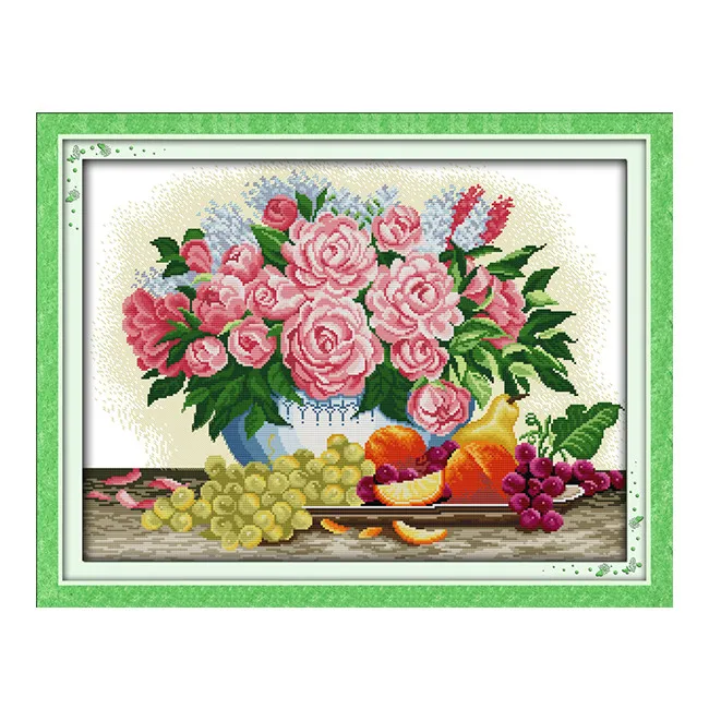 Рукоделие ручная работа, перекресная строчка для студентов и учеников