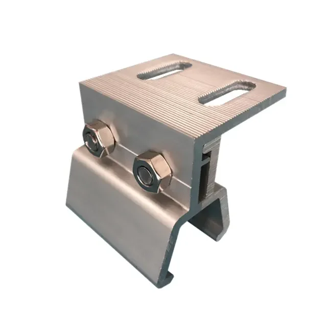 Custom Aluminum Profile Extrusion Solar Mounting Clamp for Trapezoidal ...