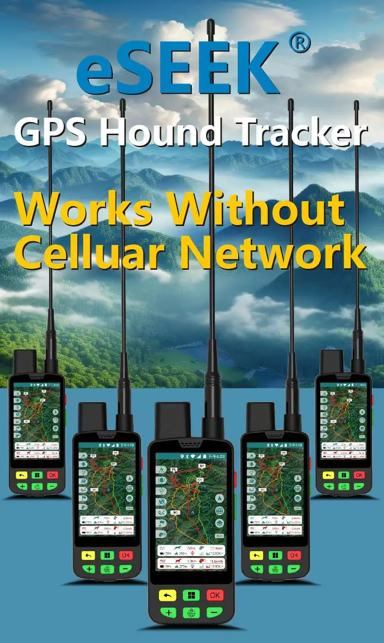 View of Industrial GPS Tracking Collar for Dog - 15KM VHF Redundancy