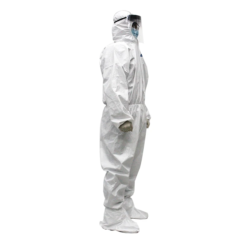 Protective clothes ppe full set nonwoven pp waterproof painting coveralls